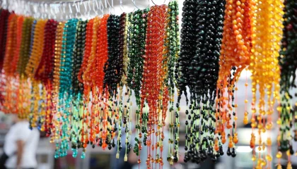 Adanada 3. Tespih ve Doğal Taşlar Fuarı açıldı