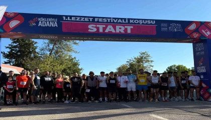 Adanada Lezzet Festivali Koşusu yapıldı