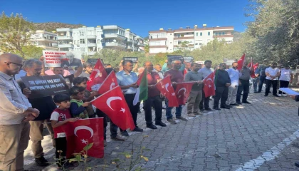 Alanyada şehitler için gıyabi cenaze namazı kılındı