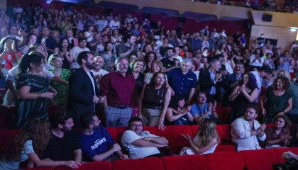 Altın Portakalda prömiyeri yapılan “Mukadderat” dakikalarca alkışlandı