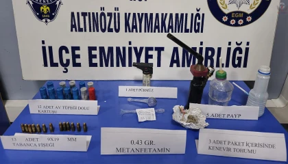 Altınözü’nde uyuşturucu operasyonu