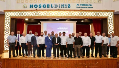 Başkan Demirçalıdan muhtarlarla beyin fırtınası