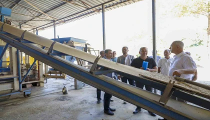 Bordür ve Parke Üretim Tesisi faaliyete geçiyor