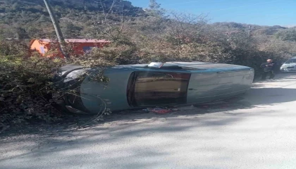 Çamlıyaylada trafik kazası: 1 yaralı