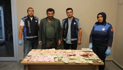 Dilencinin bir günlük kazancı dudak uçuklattı