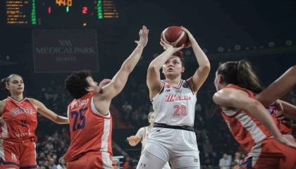 FIBA Kadınlar Euroleague: ÇBK Mersin: 80 - Bourges: 76