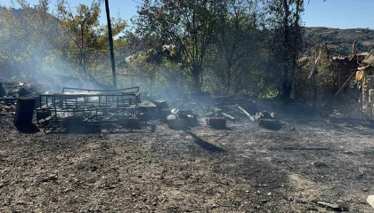 Gazipaşada aynı noktada ikinci yangın