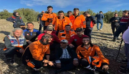 Ispartada kaybolan yaşlı adam sağ bulundu, yakınları gözyaşlarına hakim olamadı