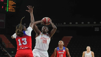 Kadınlar Basketbol Süper Ligi: ÇBK Mersin: 74 - BOTAŞ: 79