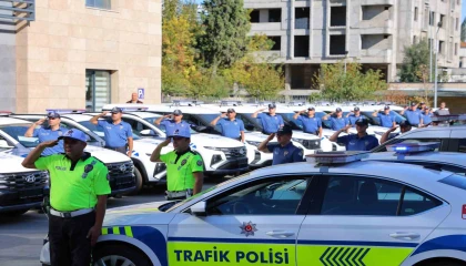 Kahramanmaraş emniyetine 63 araç desteği