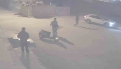 Karısını ve kayınbabasını vurma anı saniye saniye görüntülendi