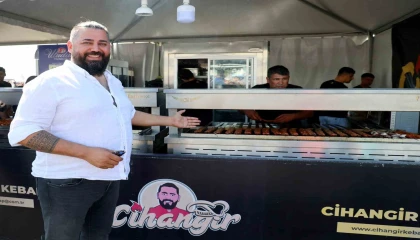 Kebapçılar TEKNOFESTte dumansız mangal yaptı