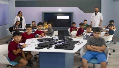 Mercan Bilim Merkezinde Robotik Kodlama Atölyesi açıldı