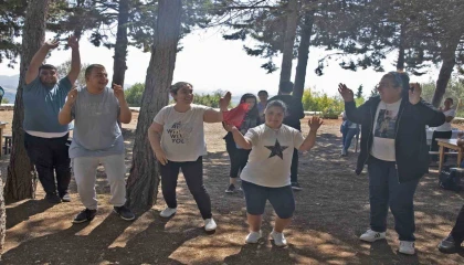 Özel bireyler Darısekisi Örnek Köyünü gezdi
