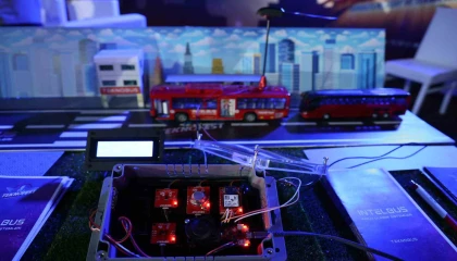 Şampiyonlar TEKNOFESTte otobüslerin kara kutusunu oluşturdu