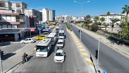 Serik otogar kavşağına sinyalizasyon sistemi