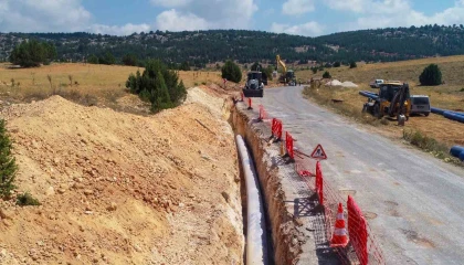 Silifkede 55 mahallenin içme suyu kapasitesi arttırılıyor