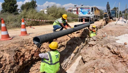 Silifkede kanalizasyon projeleri devam ediyor