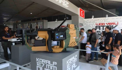 Sınırlarımızı koruyan yapay zeka destekli Uzaktan Komutalı Silah Sistemleri TEKNOFESTte