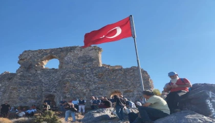 Softa Kalesinde bayrak değişimi