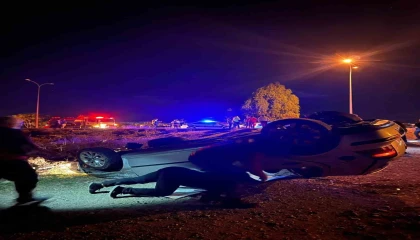 Takla atan otomobilin 20 yaşındaki sürücüsü hayatını kaybetti