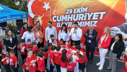 Tarsus Belediyesi kreşlerinde Cumhuriyet Bayramı coşkusu