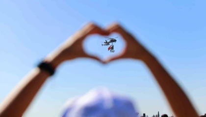 TEKNOFESTte Polis Özel Harekat ekiplerinin gösterisi nefes kesti