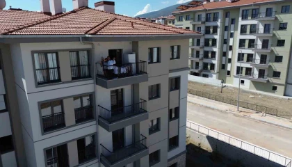 Teknoloji devi Baykarın inşa ettiği deprem konutlarında yaşam başladı