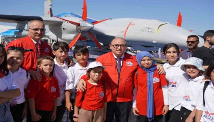 Yörük çocuklarının TEKNOFEST heyecanı