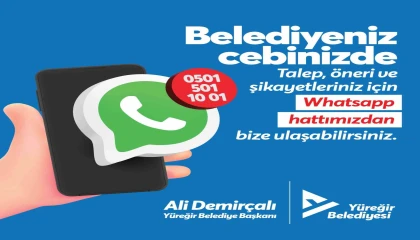 Yüreğirde Whatsapp İletişim Hattı kuruldu