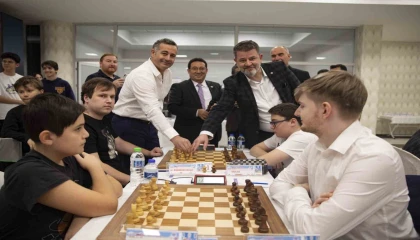 8. Uluslararası Satranç Turnuvası başladı