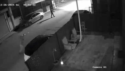 Adanada güzellik merkezine silahlı saldırı, o anlar kameraya yansıdı