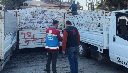 Antakya’da ihtiyaç sahibi 14 bin aileye kömür dağıtılacak