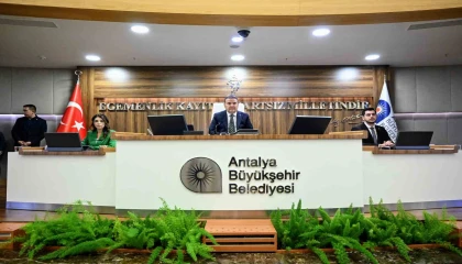 Antalya Büyükşehir Belediyesinin 2025 yılı tahmini bütçesi 39 milyar TL