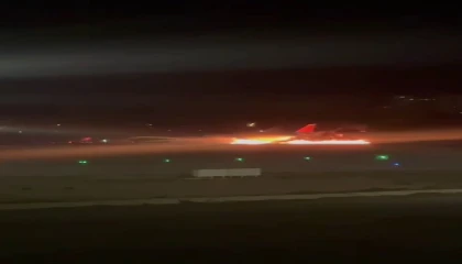 Antalya Havalimanına inişe geçen Rus yolcu uçağında yangın