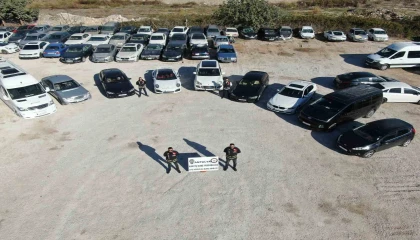 Antalyada ‘change lüks araç operasyonu