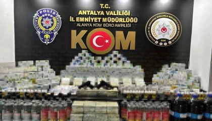 Antalyada çok sayıda gümrük kaçağı malzeme ele geçirildi, 11 şahsa adli işlem yapıldı