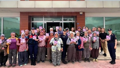 Antalyada kadına yönelik şiddetle mücadele için 115 bin kişiye ulaşıldı