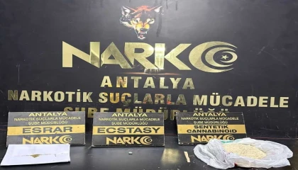 Antalyada zehir tacirlerine darbe: Son 1 haftada 19 tutuklama