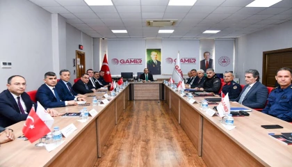 Asayiş ve Güvenlik Toplantısı Vali Ali Hamza Pehlivan başkanlığında gerçekleştirildi