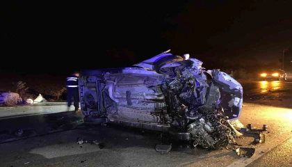 Burdur-Fethiye karayolunda zincirleme kaza: 1 ölü, 7 yaralı