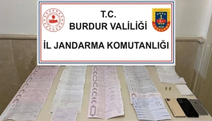 Burdurda tefecilik operasyonu: 3 gözaltı