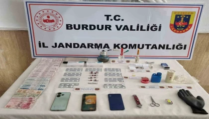Burdurda uyuşturucu operasyonlarında 9 şüpheli tutuklandı