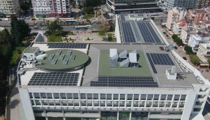 Büyükşehir Belediyesi nötr karbon hedefine emin adımlarla ilerliyor