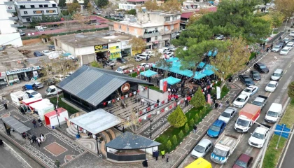 Dulkadiroğlunda itfaiye park açıldı