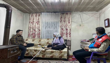 Fekede yaşlılar “Akşam Çayı” projesi kapsamında ziyaret ediliyor