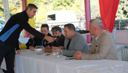 Göynük kapalı pazar yerinde kuralar çekildi