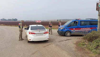 Hatay’da 35 göçmen yakalandı