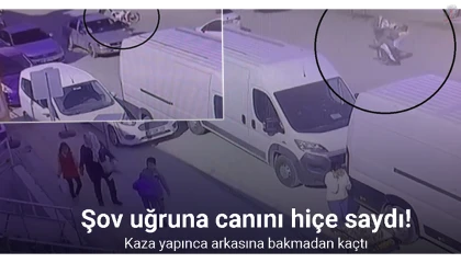 Hatay'da Motosiklet Kazası o anlar kamerada