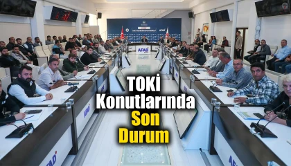 Hatay’da TOKİ konutlarının son durumu değerlendirildi